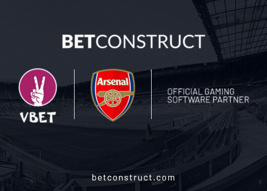 Arsenal Inks 3-year Strategic Deal with BetConstruct’s VBET Brand to Become Official Partner