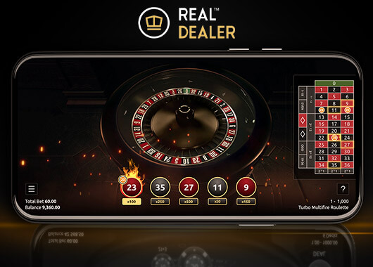 Real Dealer Studios Launches an exciting Turbo Multifire Roulette enhanced with Multipliers of up to 500x
