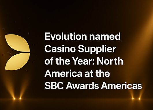 Evolution Named SBC Casino Supplier of the Year: North America