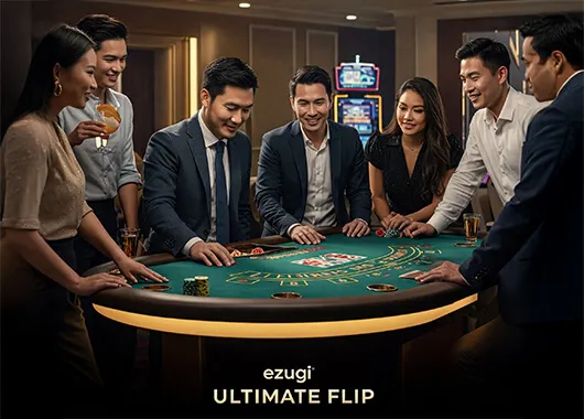 Ezugi Unveils Ultimate Flip and New Live Casino Games