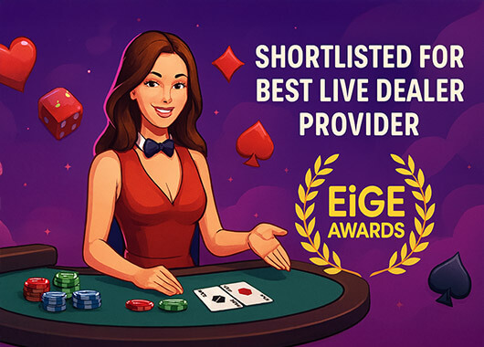 ICONIC21 Recognised with EiGE Awards Nomination for Best Live Dealer Provider