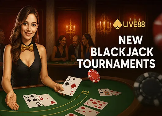 Live88 Rolls Out Blackjack Tournaments With Competitive Twist