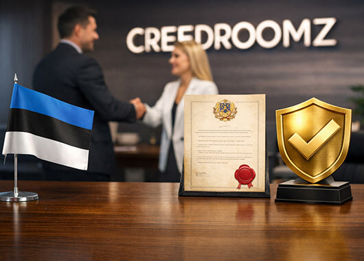 CreedRoomz-secured-certification-in-Estonia