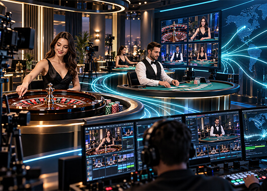 Amusnet and Vindral Partner on Live Casino Studio Technology